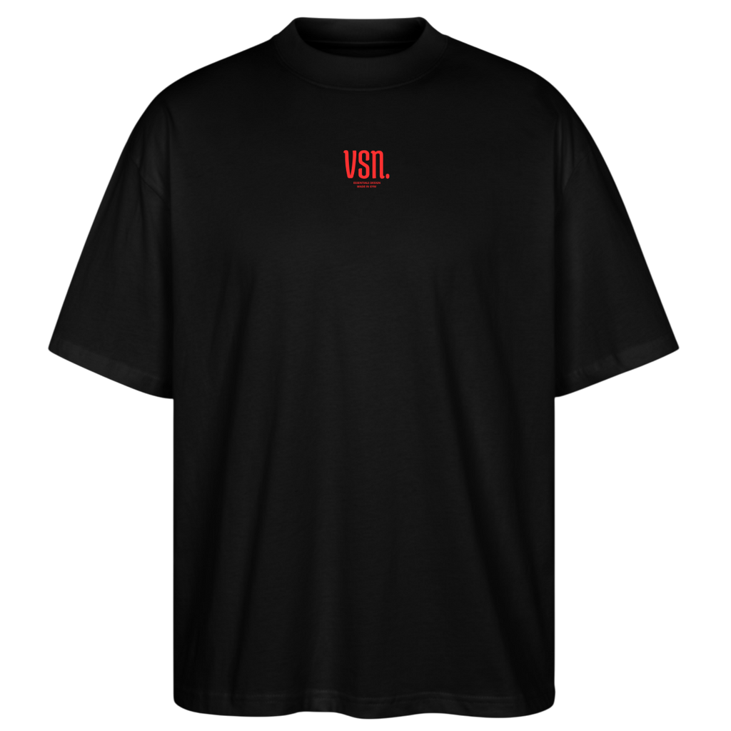 HEART V. OVERSIZE NOIR