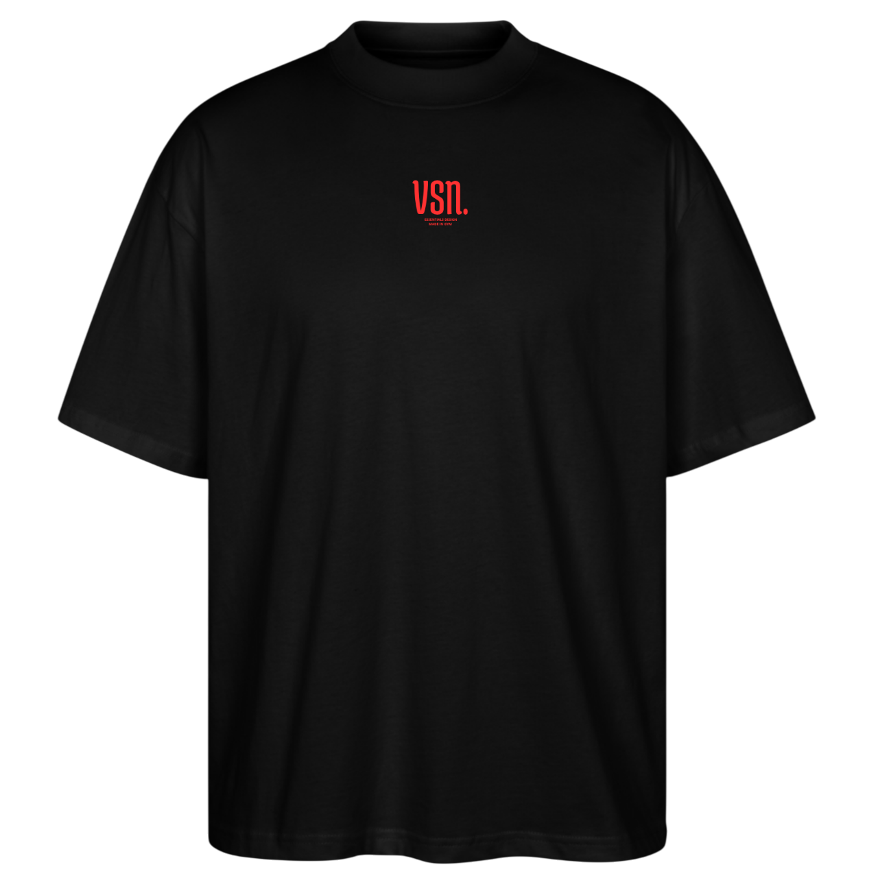 HEART V. OVERSIZE NOIR